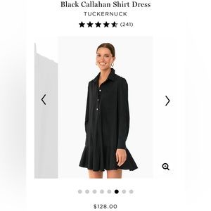 Black Callahan Shirt Dress
TUCKERNUCK